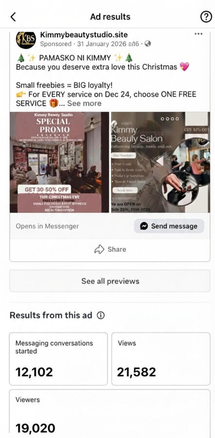 Kimmy Beauty Studio’s SEO